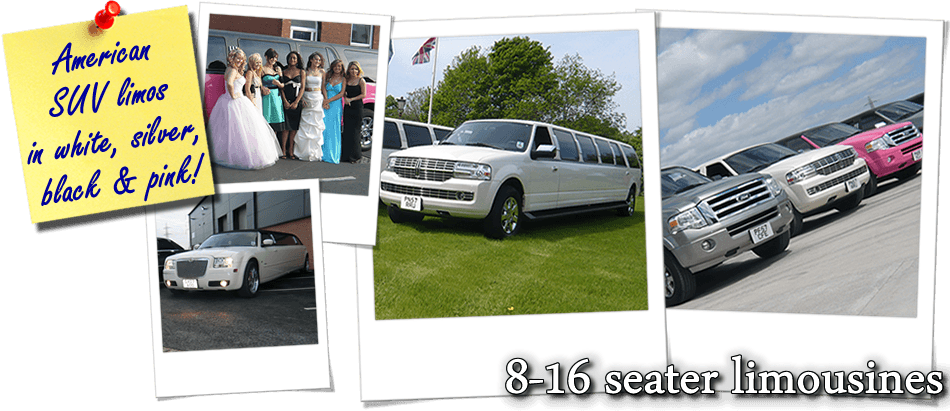 Prom limousines in Manchester